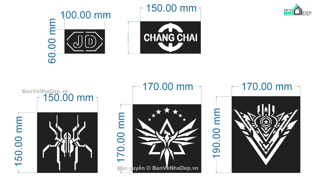 mẫu cnc logo,mẫu logo cnc,mẫu logo đẹp