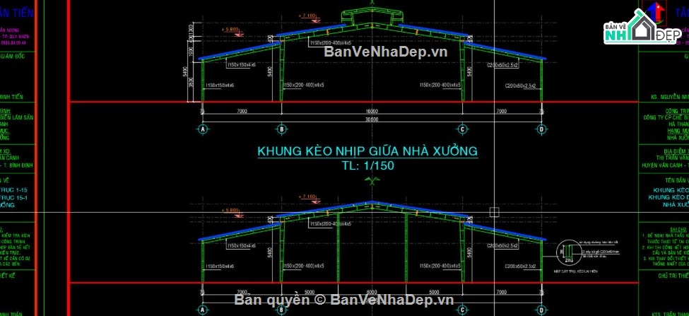 hồ sơ thiết kế nhà xưởng công nghiệp,bản vẽ kết cấu móng nhà xưởng,bản vẽ móng bê tông cốt thép