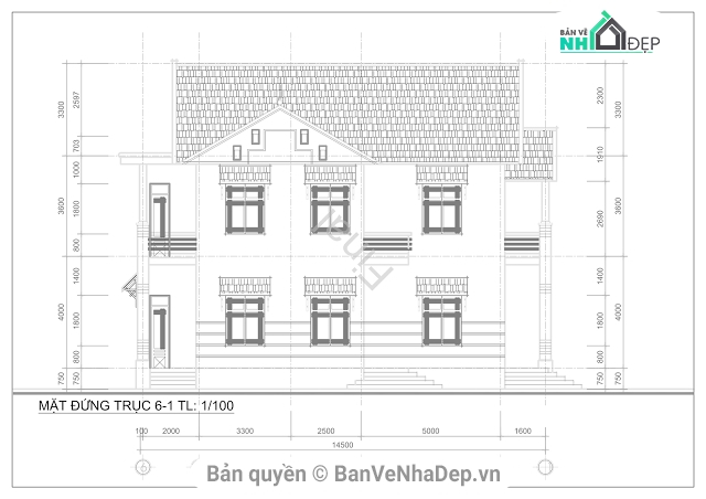 bản vẽ biệt thự,biệt thự phố 2 tầng,thiết kế biệt thự 2 tầng,bản vẽ cad biệt thự 2 tầng,cad biệt thự