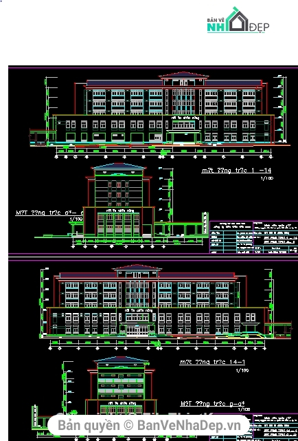 thiết kế bệnh viện,bản vẽ bệnh viện,kiến trúc bệnh viện,bệnh viện Quân y 17 Đà Nẵng