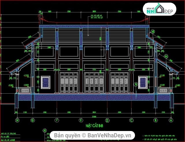 kiến trúc chùa trung kính,mẫu bản vẽ chùa,thiết kế chùa Trung Kính,file cad kiến trúc chùa,full autocad chùa,bản vẽ autocad chùa