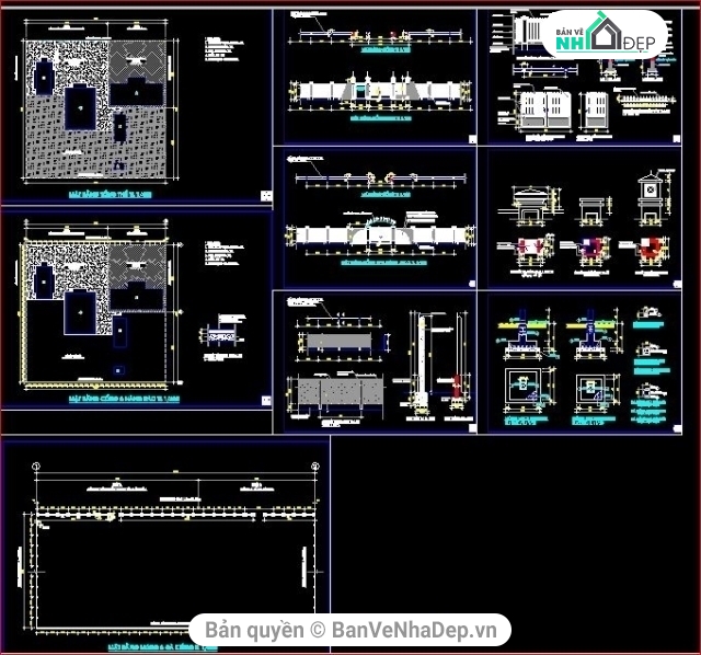 Mẫu cổng đẹp,cổng Hàng rào đẹp,Mẫu cổng và hàng rào đẹp,file cad cổng đẹp,file cad cổng