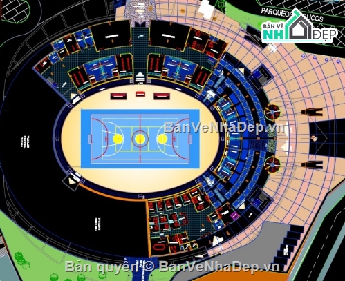 cad sân vận động,sân vận động,sân thể thao,thể thao,Autocad sân vận động