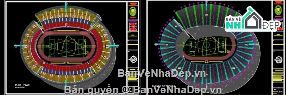 cad sân vận động,sân vận động,sân thể thao,thể thao,Autocad sân vận động