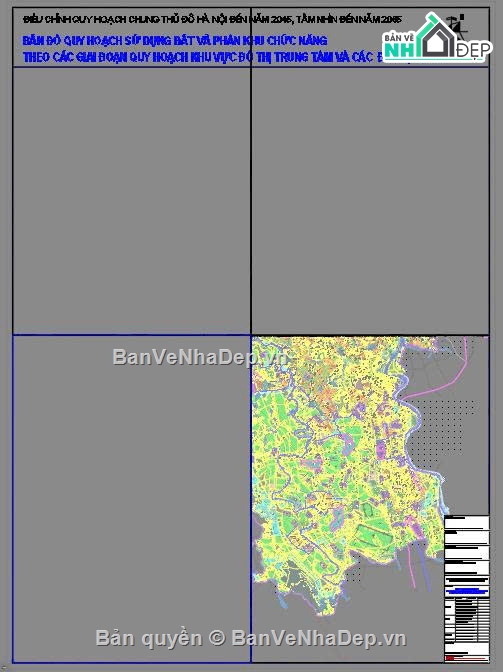 Bản đồ quy Quy hoạch,Quy hoạch chung Hà Nội,Quy hoạch Hà Nội