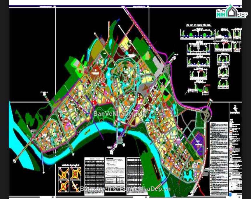 giao thông đô thị,Quy hoạch phân khu N9,Bản đồ quy hoạch giao thông