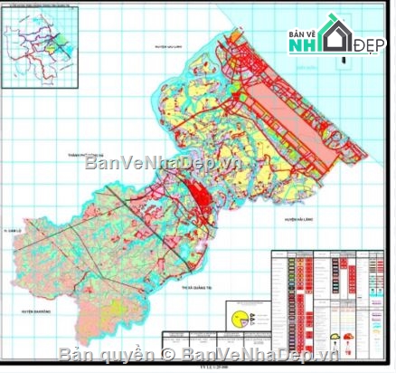 Bản đồ quy Quy hoạch,quy hoạch H.Triệu Phong Quảng trị đến năm 2030,quy hoạch H.Triệu Phong