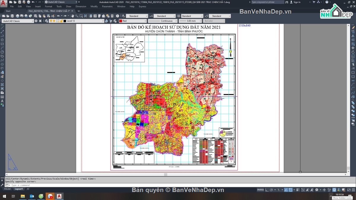 Bản đồ quy hoạch sử dụng đất,quy hoạch sử dụng đất,Huyện Chơn Thành,Tỉnh Bình Phước