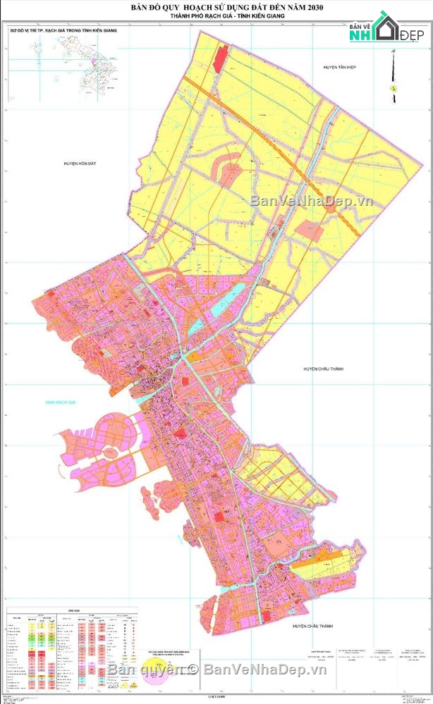 quy hoạch sử dụng đất,quy hoạch thành phố,quy hoạch kiên giang