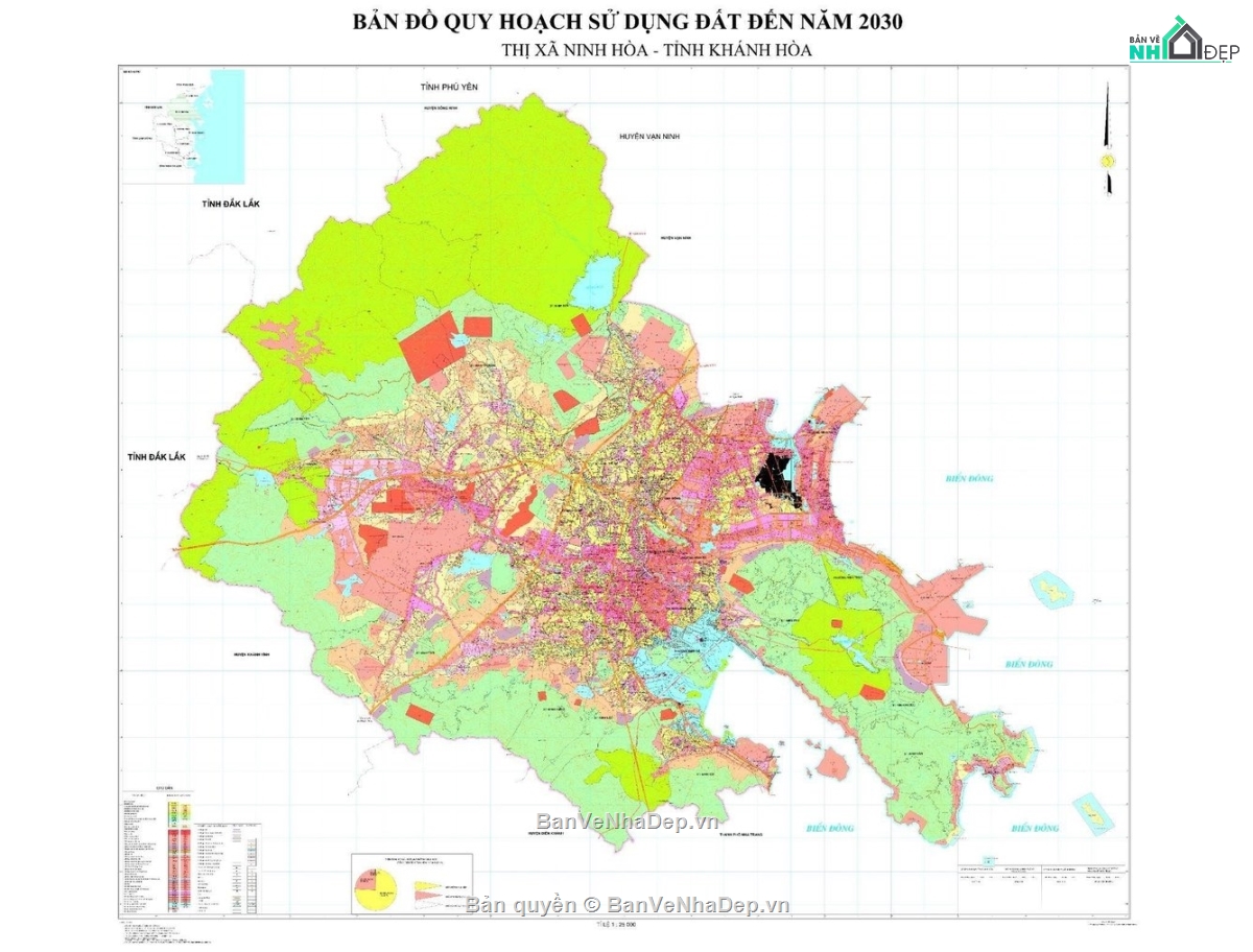 quy hoạch sử dụng đất,Bản đồ quy hoạch sử dụng đất,quy hoạch chung,quy hoạch khánh hòa