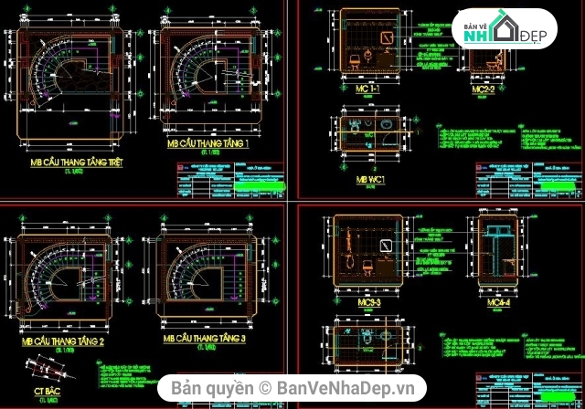 biệt thự 4 tầng,biệt thự 4 tầng kích thước 10x20m,kiến trúc biệt thự 4 tầng,file cad biệt thự 4 tầng