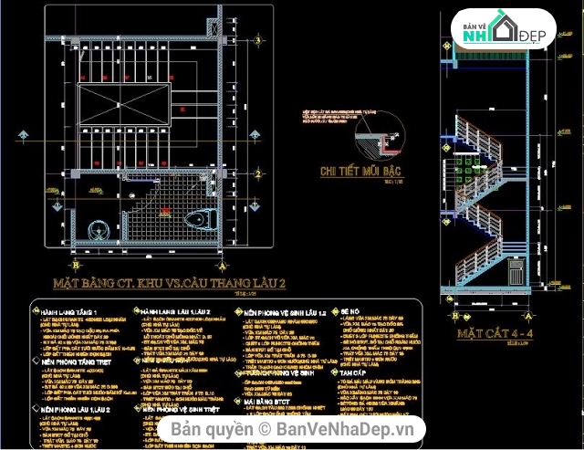 Biệt Thự Song Lập,bản vẽ biệt thự 3 tầng,kiến trúc biệt thự 3 tầng,file cad biệt thự 3 tầng