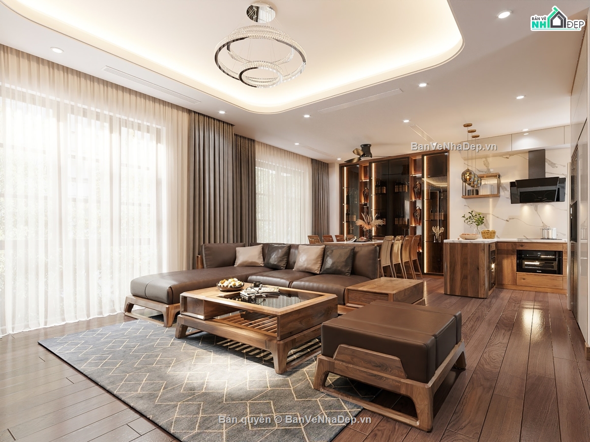 3dmax phòng khách,File 3dmax Nội thất phòng khách,File 3D nội thất phòng khách,Max phòng khách đẹp,Nội thất phòng khách File Max