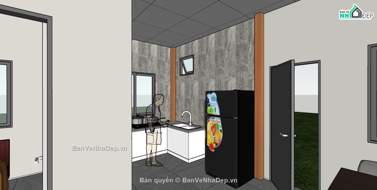 sketchup nhà lắp ghép,nhà lắp ghép khung thép,model sketchup nhà tiền chế,bản vẽ 3d sketchup nhà,file sketchup nhà lắp ghép,thiết kế nhà khung thép