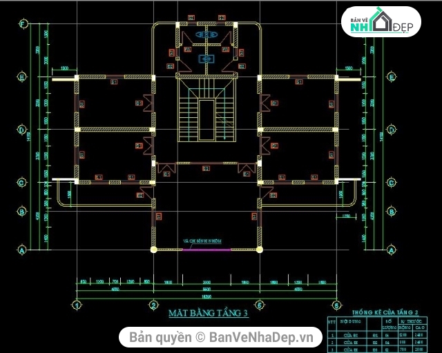 Kiến trúc 3 tầng,kiến trúc nhà truyền hình,nhà truyền hình,bản vẽ Nhà truyền Hình,đài truyền hình 3 tầng 14.1x16.2m