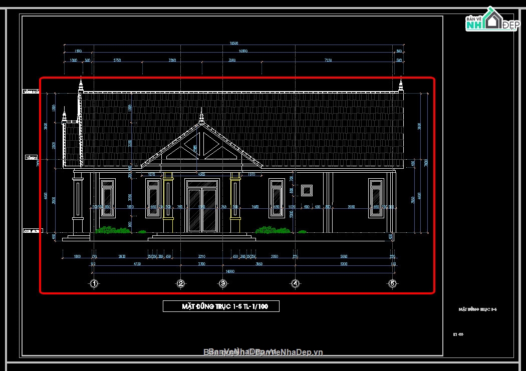 Bản vẽ nhà cấp 4,bản vẽ nhà cấp 4 9.92x16.5m,hồ sơ bản vẽ nhà cấp 4,file cad nhà cấp 4,bản vẽ cad nhà cấp 4,Mẫu bản vẽ nhà cấp 4