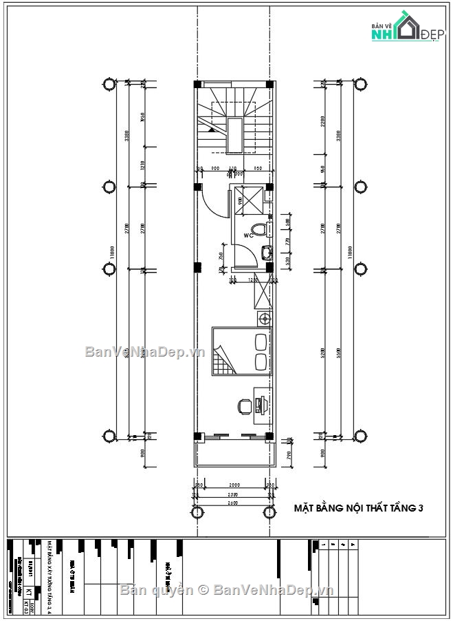 Nhà phố 5 tầng 2.6x12m,bản vẽ nhà phố 5 tầng,file cad nhà phố 5 tầng,nhà phố 5 tầng fiel cad,autocad nhà phố 5 tầng