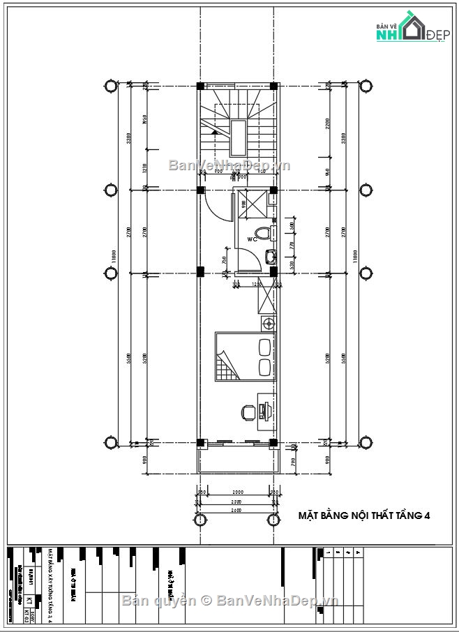 Nhà phố 5 tầng 2.6x12m,bản vẽ nhà phố 5 tầng,file cad nhà phố 5 tầng,nhà phố 5 tầng fiel cad,autocad nhà phố 5 tầng