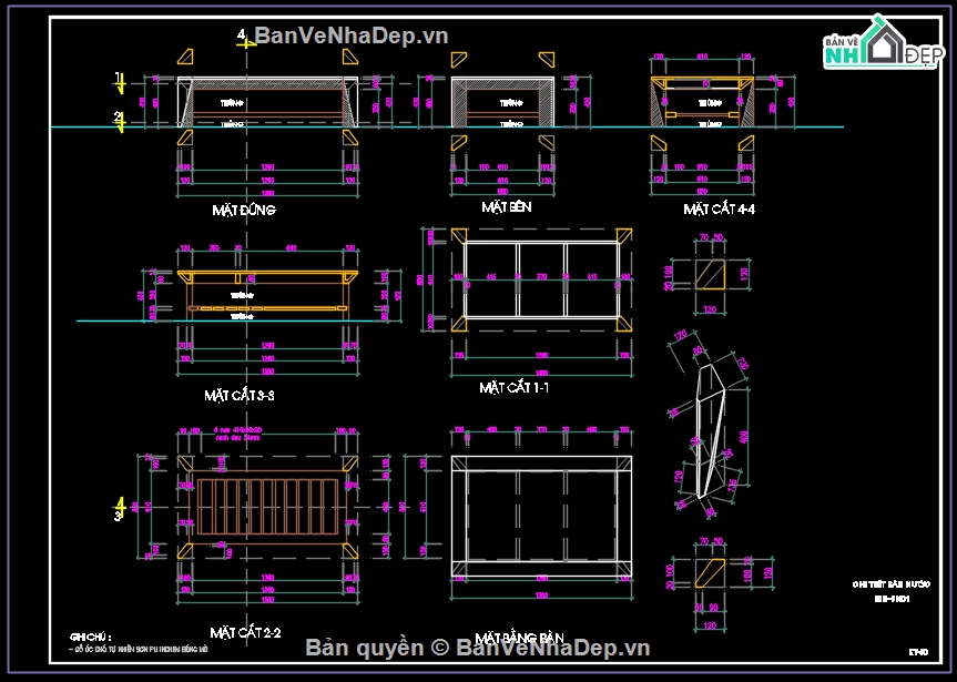 bản vẽ nội thất,cad nội thất,noi that ahome,noi that oc cho,giuong oc cho,ban an oc cho