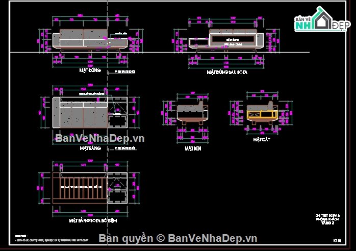 bản vẽ nội thất,cad nội thất,noi that ahome,noi that oc cho,giuong oc cho,ban an oc cho