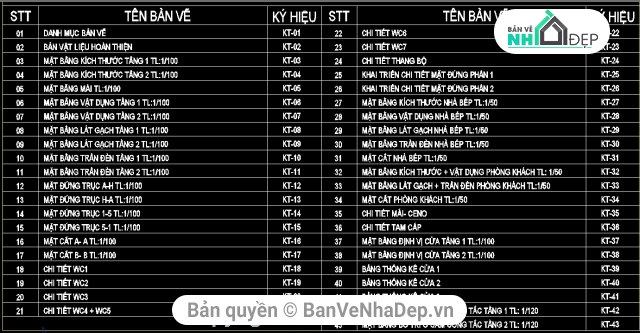 Cad Biệt thự 2 tầng 14.3x32.6m,bản vẽ Biệt thự 2 tầng,File CAD Biệt thự 2 tầng,Bản vẽ biệt thự 2 tầng