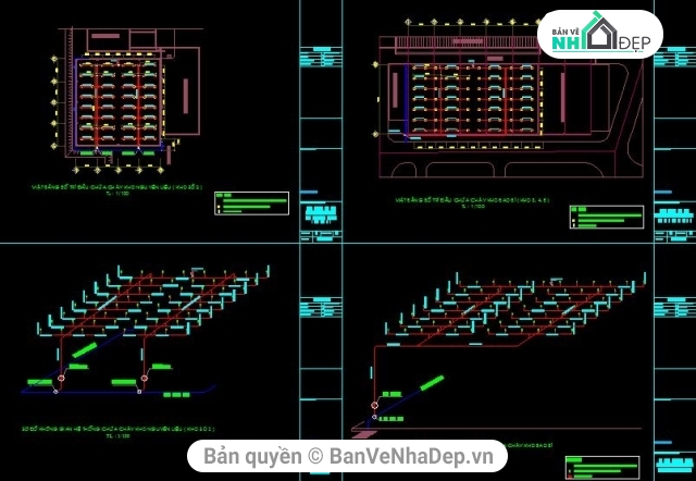 phòng cháy chữa cháy nhà kho,bản vẽ hệ thống PCCC,Phòng cháy chữa cháy kho,thẩm duyệt PCCC,PCCC nhà kho