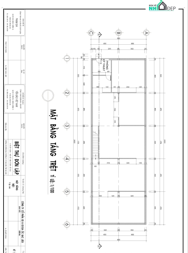 Bản vẽ autocad thiết kế nhà nuôi yến 5 tầng kích thước 8x24m gồm ...