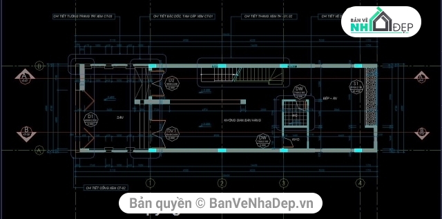 Nhà dân 3 tầng 1 tum,Nhà phố 3 tầng 1 tum,Bản vẽ nhà phố,Nhà phố 6x20.62m,bản vẽ nhà phố 3 tầng