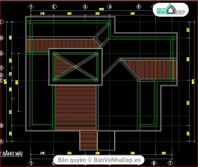 Bản vẽ nhà phố 3 tầng,nhà phố 3 tầng 16.5x19.3m,mẫu nhà phố 3 tầng,kiến trúc nhà phố 3 tầng