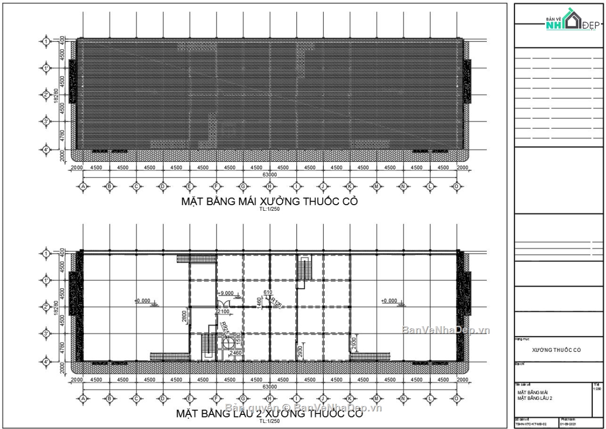 Nhà xưởng 3 tầng,Nhà xưởng BTCT 3 tầng,Bản vẽ nhà xưởng 3 tầng,Bản vẽ xưởng thuốc cỏ,nhà xưởng thuốc cỏ 3 tầng