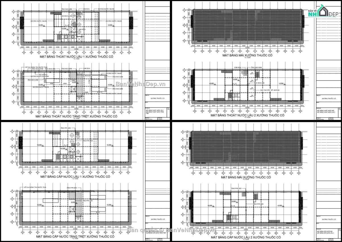 Nhà xưởng 3 tầng,Nhà xưởng BTCT 3 tầng,Bản vẽ nhà xưởng 3 tầng,Bản vẽ xưởng thuốc cỏ,nhà xưởng thuốc cỏ 3 tầng
