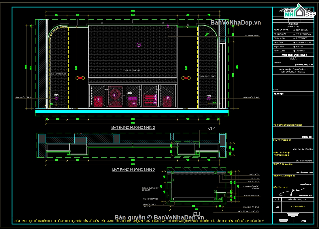 nội thất phòng xem phim,phòng xem phim file cad,autocad phòng xem phim,bản vẽ phòng xem phim