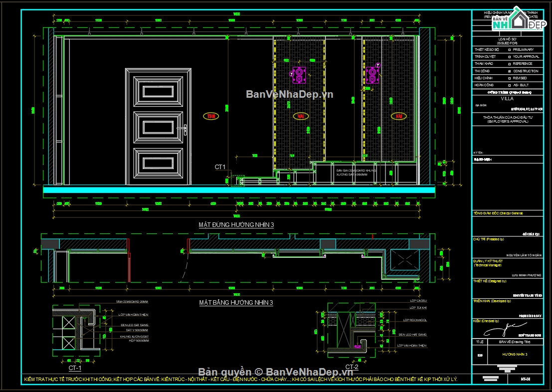 nội thất phòng xem phim,phòng xem phim file cad,autocad phòng xem phim,bản vẽ phòng xem phim