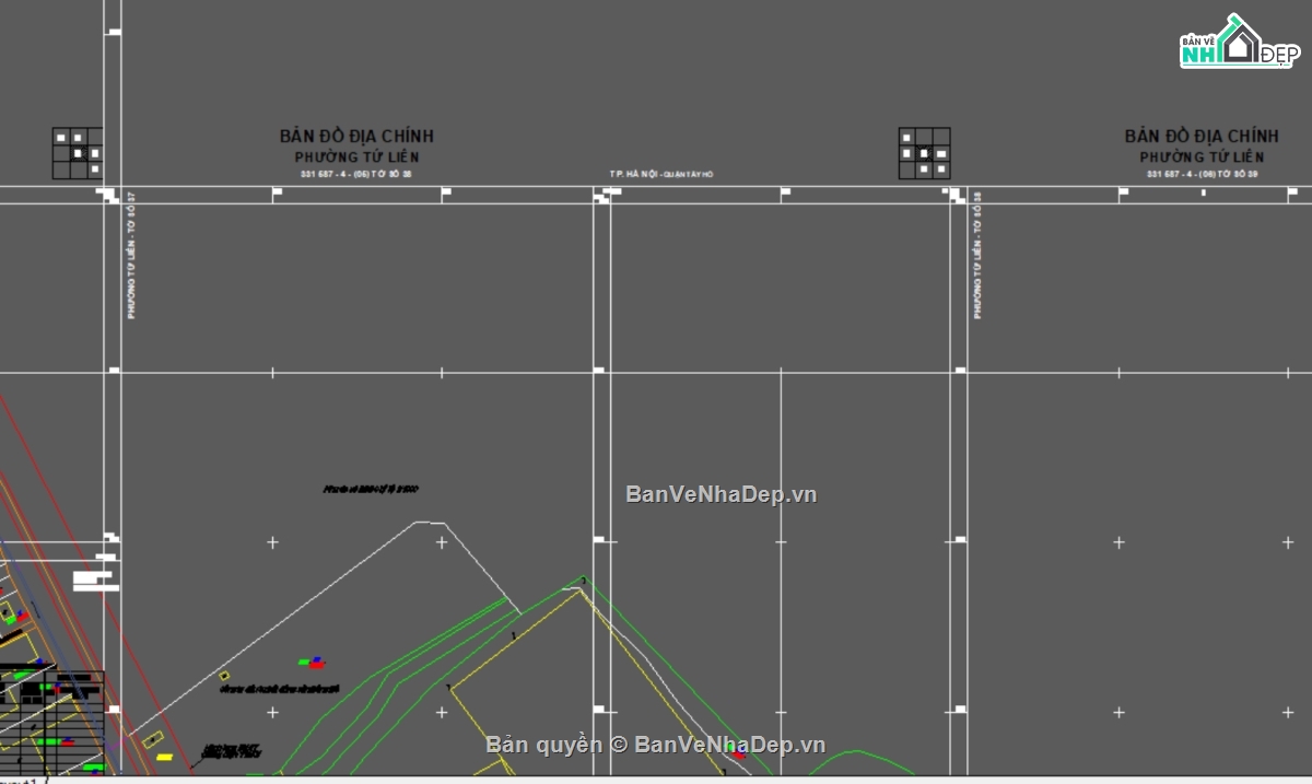 File Cad Bản đồ địa chính phường Tứ Liên,Bản đồ địa chính phường Tứ Liên,Bản đồ hiện trạng phường Tứ Liên,phường Tứ Liên - VN2000,Quy hoạch phường Tứ Liên