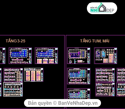 BPTC chung cư,BPTC phần ngầm - thân,bản vẽ bptc phần hạ tầng,bản vẽ tòa nhà cung cư ngọc hồi