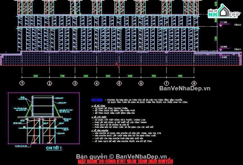 BPTC chung cư,chung cư file cad,btpc chung cư