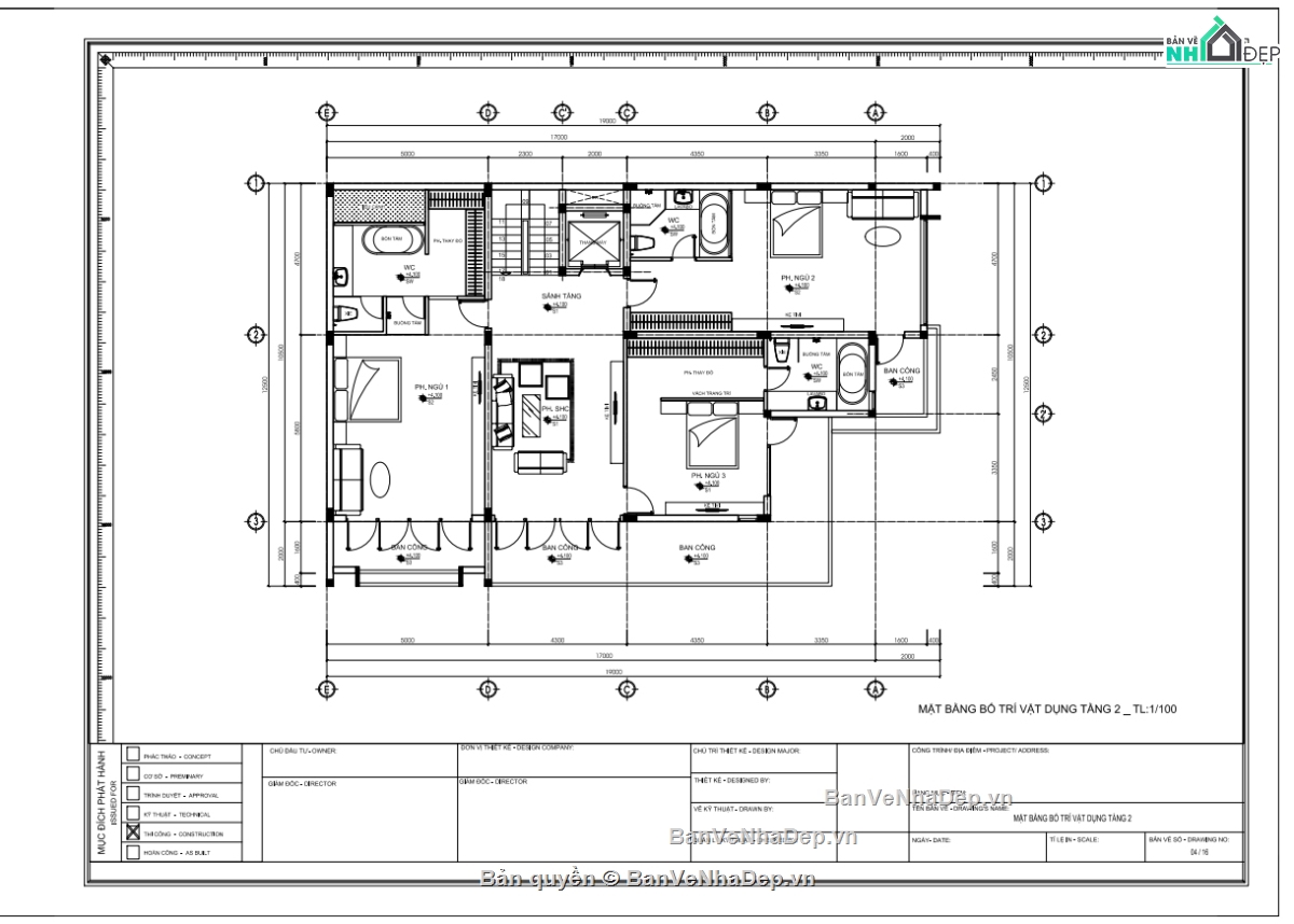 Bản vẽ thi công,Bản vẽ full,hồ sơ thi công