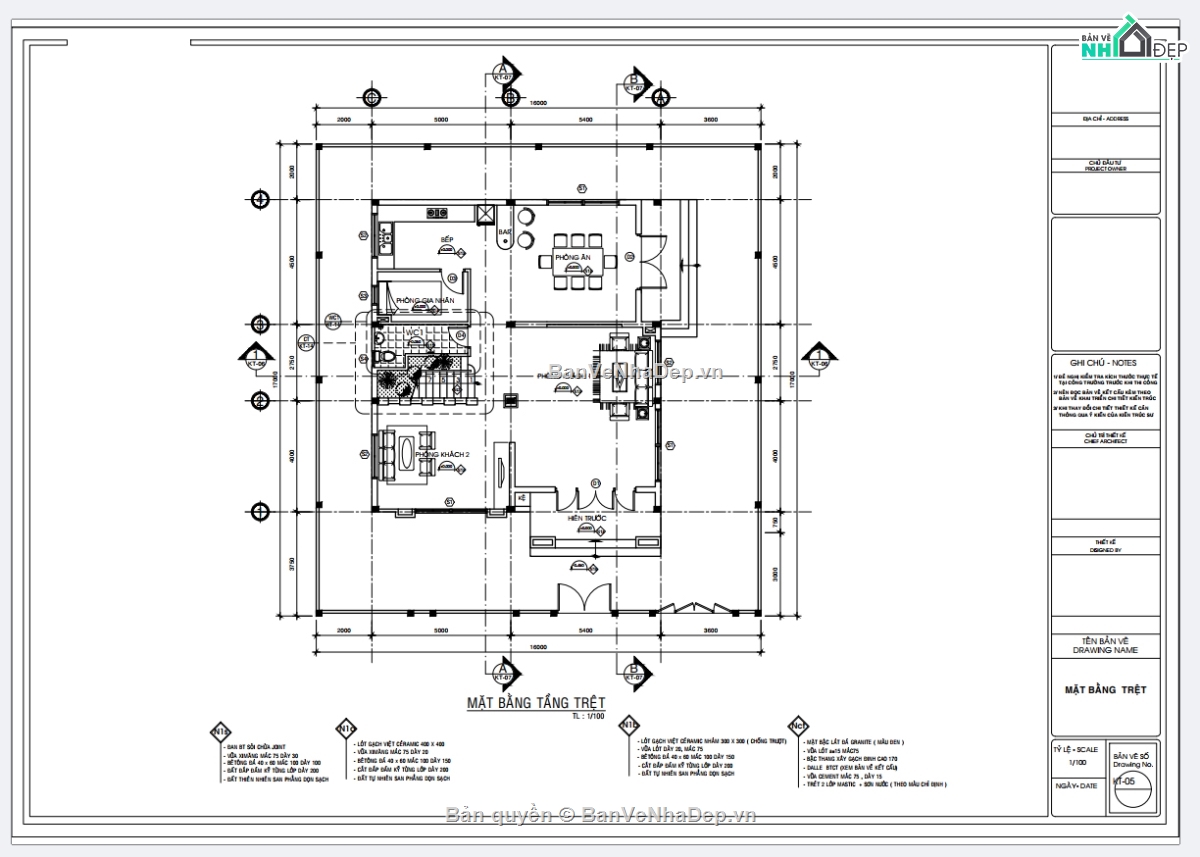 biệt thự 3 tầng,cad biệt thự 3 tầng,biệt thự 3 tầng file cad,autocad biệt thự 3 tầng