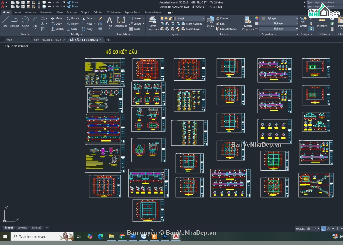 biệt thự 3 tầng,cad biệt thự 3 tầng,biệt thự 3 tầng file cad,autocad biệt thự 3 tầng