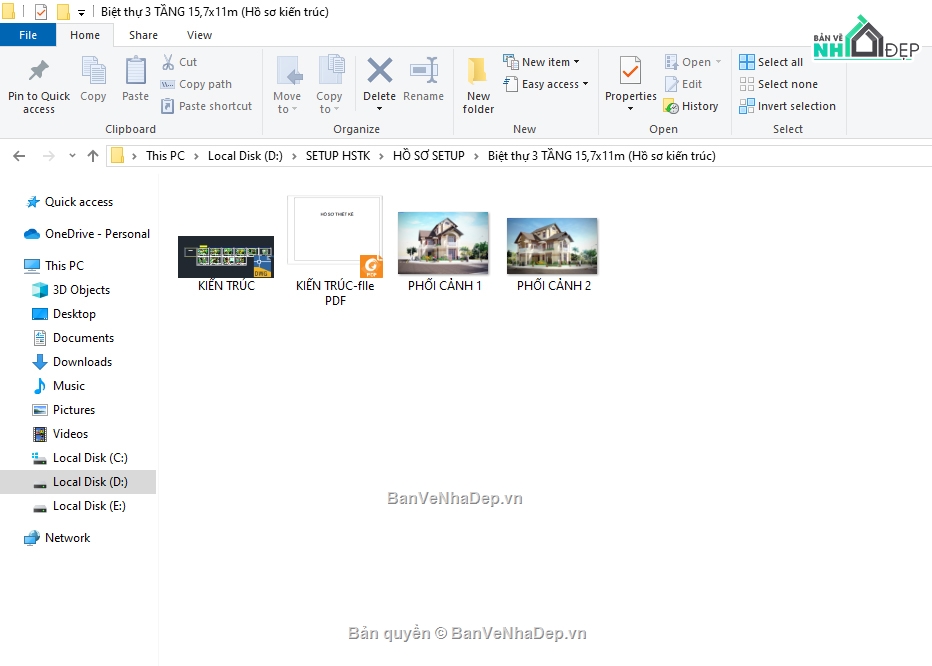 kiến trúc 3 tầng,Bản vẽ thi công,3 tầng
