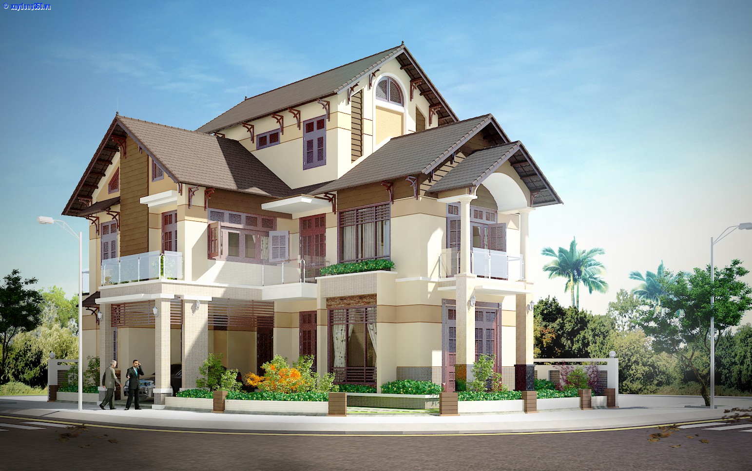 kiến trúc 3 tầng,Bản vẽ thi công,3 tầng