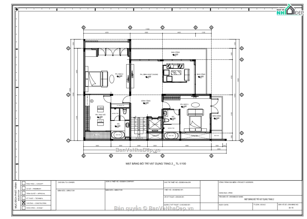 Bản vẽ thi công,kiến trúc và kết cấu,cấp nước