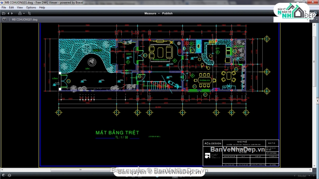 Biệt thự 3 tầng 6.5x16m,Biệt thự 6.5x16m,full biệt thự 3 tầng,Bản vẽ biệt thự 3 tầng