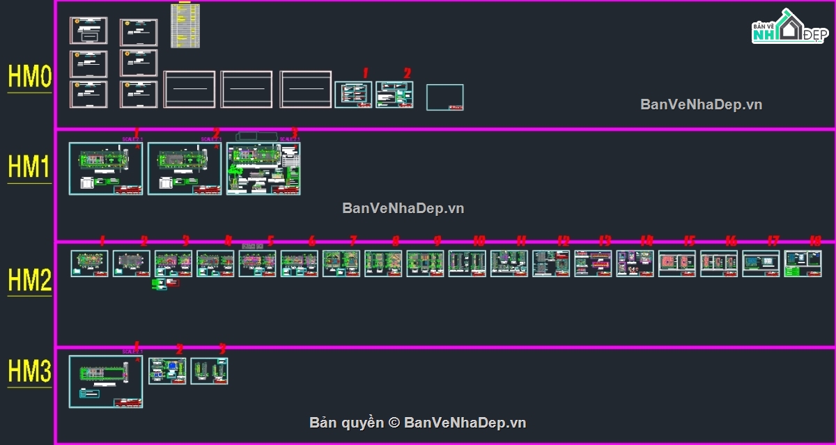 Bản vẽ biệt thự đẹp,Bản vẽ biệt thự mái thái,Bản vẽ nhà vườn đẹp
