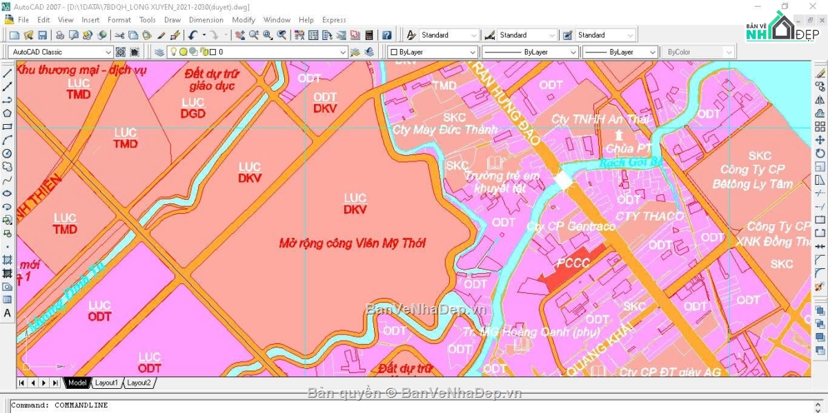 bản đồ đất,quy hoạch sử dụng đất,đồ án quy hoạch