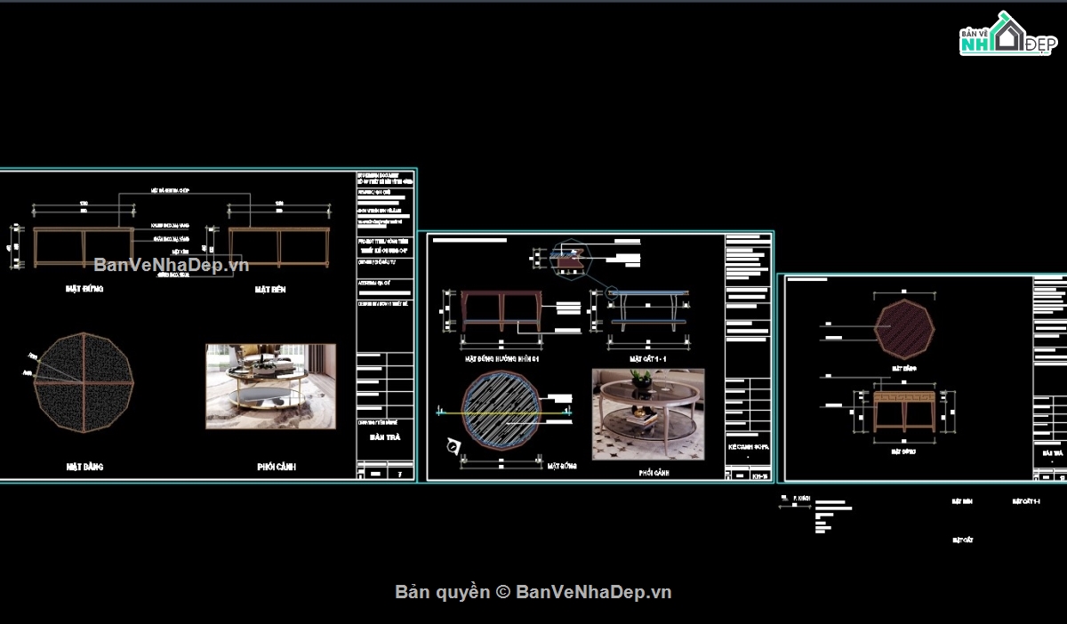 Bản vẽ cad chi tiết nội thất,Bản vẽ cad bổ nội thất,bản vẽ bổ chi tiết nội thất,bản vẽ cad bàn trà,file cad bàn trà,bổ chi tiết bàn trà