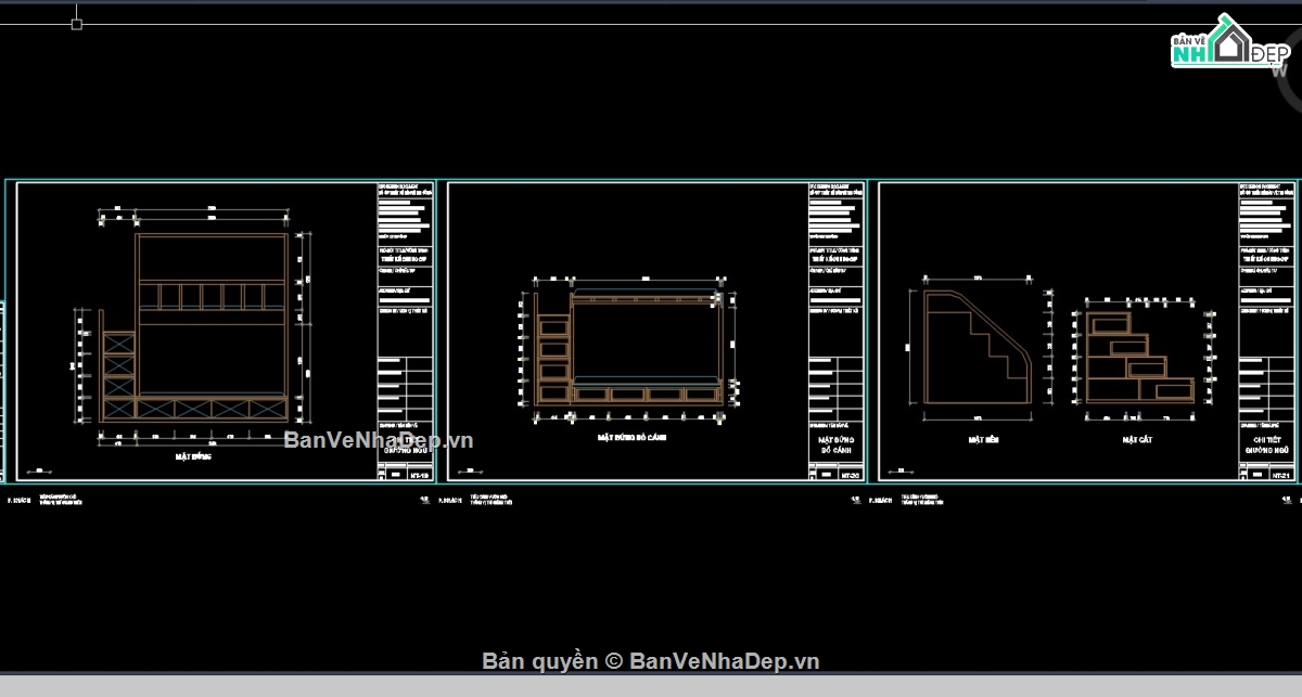thư viện cad nội thất,file cad nội thất,file cad giường tầng,bổ chi tiết cad nội thất,Bản vẽ nội thất,Bản vẽ chi tiết giường