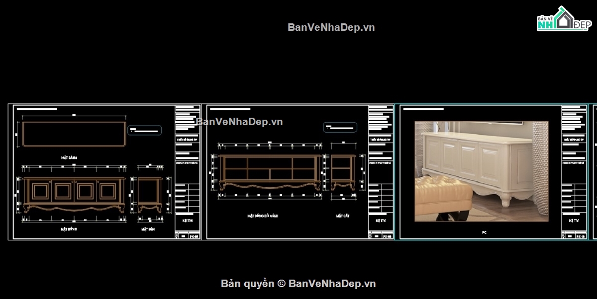 bản vẽ nội thất kệ tivi,file cad bổ chi tiết nội thất,nội thất kệ tivi,file cad kệ tivi,chi tiết nội thất