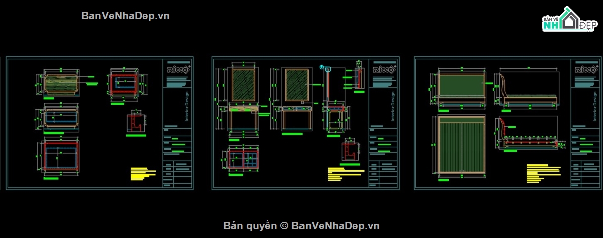 Bản vẽ nội thất nhà phố,bổ chi tiết nội thất,Bản vẽ chi tiết