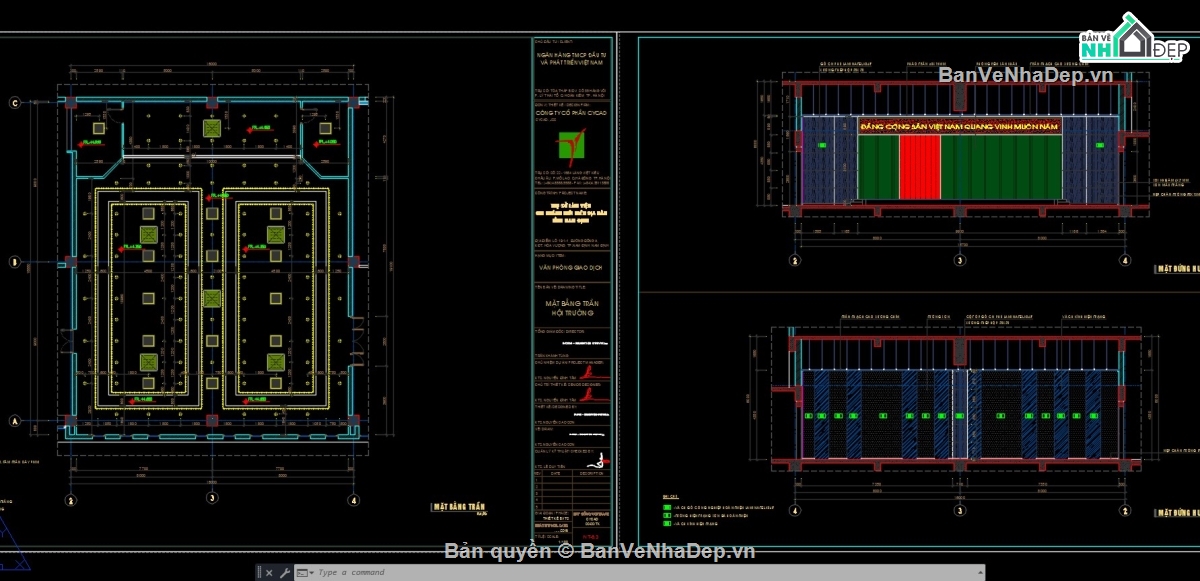 nội thất ngân hàng,bổ nội thất văn phòng,bản vẽ văn phòng